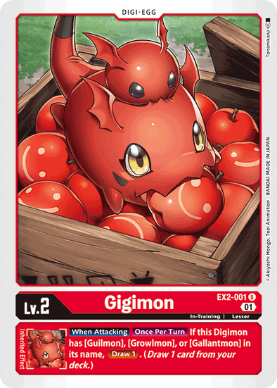 Gigimon - EX2-001 - Uncommon available at 401 Games Canada