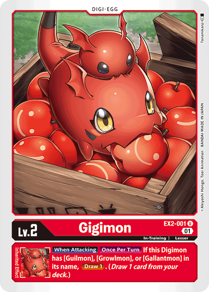 Gigimon - EX2-001 - Uncommon available at 401 Games Canada