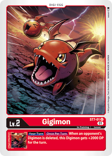 Gigimon - ST7-01 - Uncommon available at 401 Games Canada