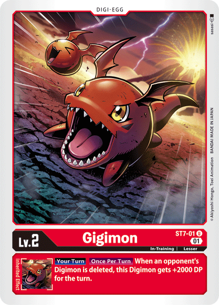 Gigimon - ST7-01 - Uncommon available at 401 Games Canada