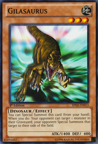 Gilasaurus - BP02-EN013 - Common - 1st Edition available at 401 Games Canada