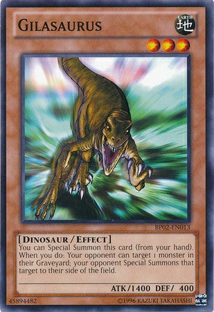 Gilasaurus - BP02-EN013 - Common - Unlimited available at 401 Games Canada