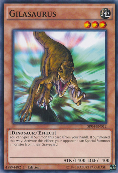 Gilasaurus - SR04-EN012 - Common - 1st Edition available at 401 Games Canada