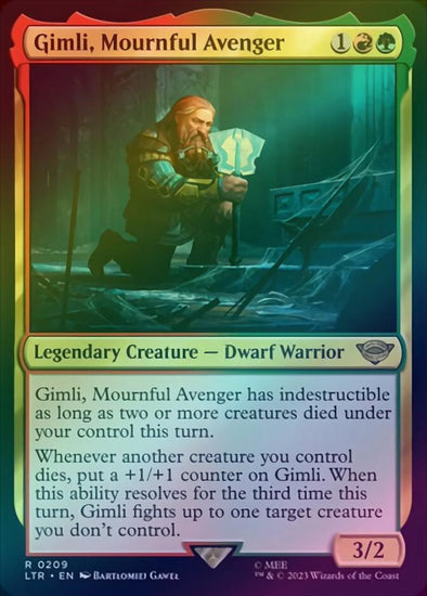 401 Games Canada - Gimli, Mournful Avenger (Foil) (LTR) 401 Games Canada - Gimli, Mournful Avenger (Foil) (LTR)
