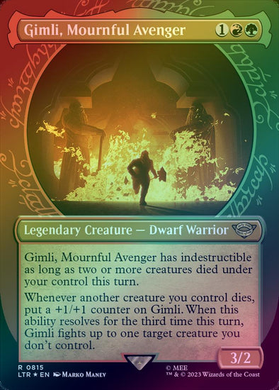 gimli card mtg 401 Games Canada - Gimli, Mournful Avenger