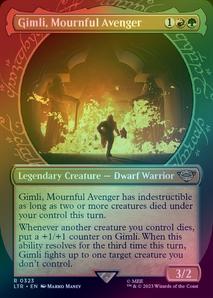 401 Games Canada - Gimli, Mournful Avenger - Ring Showcase (Foil) (LTR) 401 Games Canada - Gimli, Mournful Avenger - Ring Showcase (Foil) (LTR)