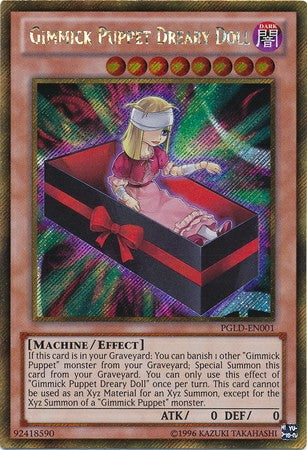 Gimmick Puppet Dreary Doll - PGLD-EN001 - Gold Secret Rare - Unlimited available at 401 Games Canada