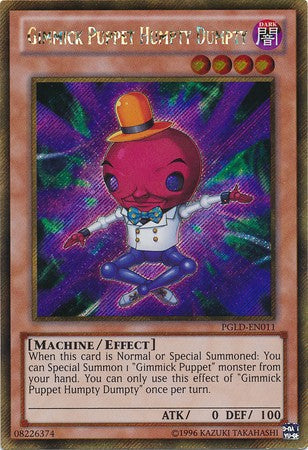 Gimmick Puppet Humpty Dumpty - PGLD-EN011 - Gold Secret Rare - Unlimited available at 401 Games Canada