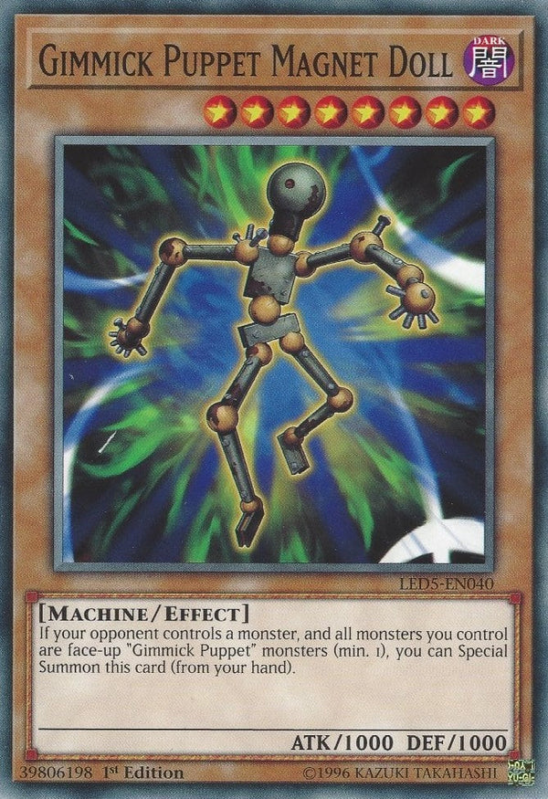 Gimmick Puppet Magnet Doll - LED5-EN040 - Common - 1st Edition available at 401 Games Canada