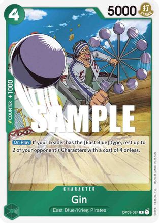 Gin - OP03-024 - Rare available at 401 Games Canada