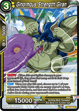 Ginormous Strength Giran - TB2-060 - Common available at 401 Games Canada