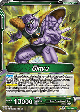 Ginyu - BT10-061 - Common (Reprint) available at 401 Games Canada