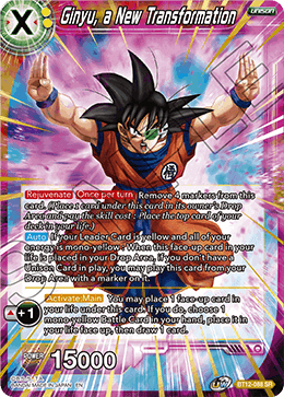 Ginyu, a New Transformation - BT12-088 - Super Rare available at 401 Games Canada