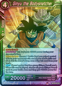 Ginyu the Bodysnatcher - BT10-077 - Common (FOIL) available at 401 Games Canada