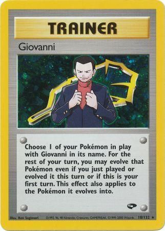 Giovanni - 18/132 - Holo - Unlimited available at 401 Games Canada