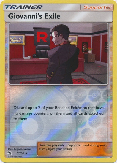 Giovanni's Exile - 57/68 - Uncommon - Reverse Holo available at 401 Games Canada