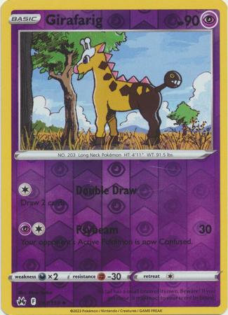 Girafarig - 061/159 - Uncommon - Reverse Holo available at 401 Games Canada