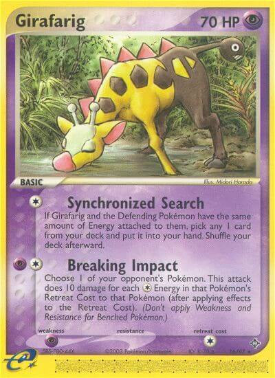 Girafarig - 16/97 - Rare available at 401 Games Canada