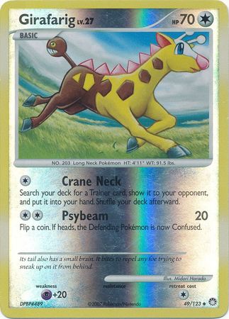 Girafarig - 49/123 - Uncommon - Reverse Holo available at 401 Games Canada