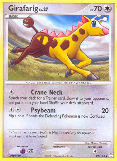 Girafarig - 49/123 - Uncommon available at 401 Games Canada