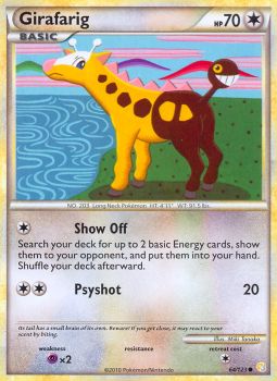 Girafarig - 64/123 - Common available at 401 Games Canada