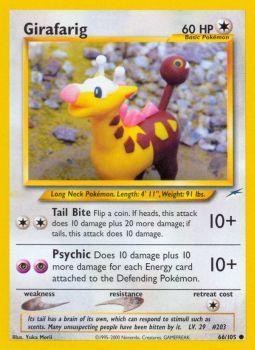 Girafarig - 66/105 - Common - Unlimited available at 401 Games Canada