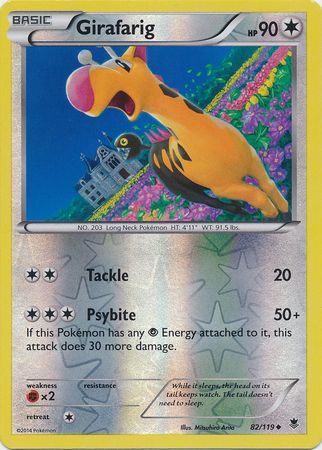 Girafarig - 82/119 - Uncommon - Reverse Holo available at 401 Games Canada