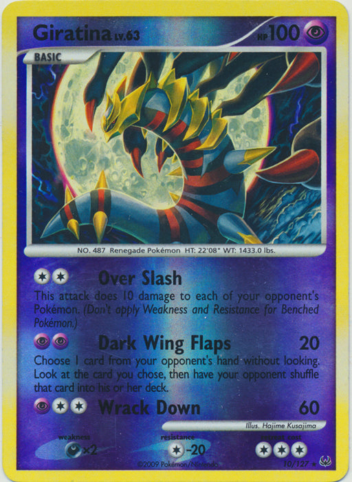 Giratina - 10/127 - Holo Rare - Reverse Holo available at 401 Games Canada