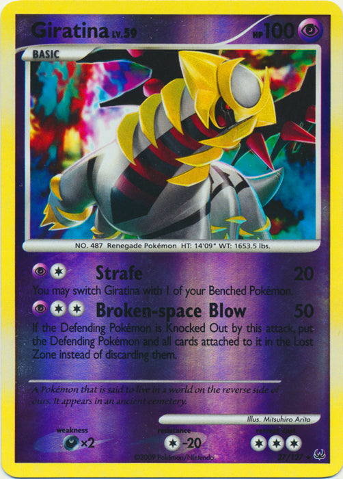 401 Games Canada - Giratina - 27/127 - Rare - Reverse Holo