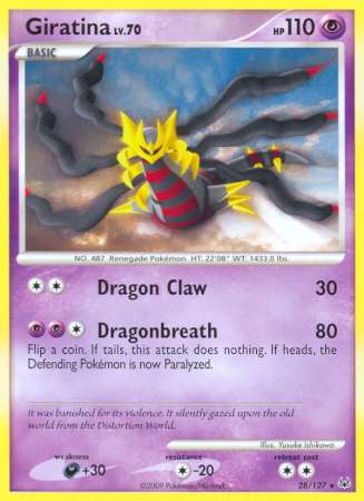 Giratina - 28/127 - Rare available at 401 Games Canada