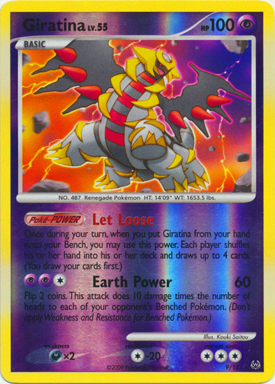 Giratina - 9/127 - Holo Rare - Reverse Holo available at 401 Games Canada