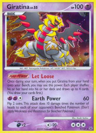 Giratina - 9/127 - Holo Rare available at 401 Games Canada