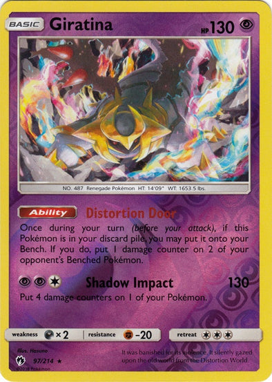 Giratina - 97/214 - Holo Rare - Reverse Holo available at 401 Games Canada