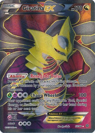 Giratina EX - 93/98 - Full Art Ultra Rare available at 401 Games Canada