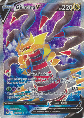 Giratina V - 185/196 - Full Art Ultra Rare available at 401 Games Canada