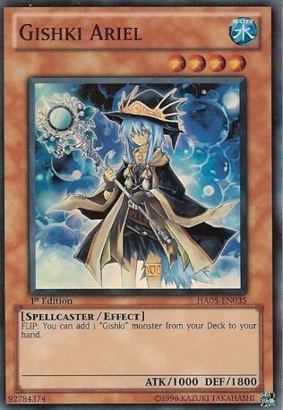 Gishki Ariel - HA05-EN035 - Super Rare - 1st Edition available at 401 Games Canada