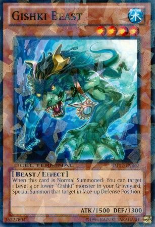 Gishki Beast - DT07-EN062 - Normal Parallel Rare available at 401 Games Canada