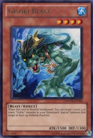 Gishki Beast - PHSW-EN095 - Rare - Unlimited available at 401 Games Canada