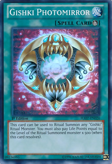Gishki Photomirror - HA07-EN026 - Super Rare - 1st Edition available at 401 Games Canada
