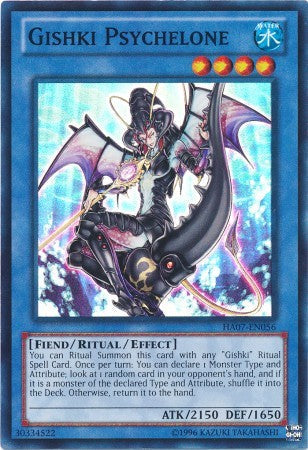 Gishki Psychelone - HA07-EN056 - Super Rare - Unlimited available at 401 Games Canada