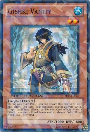 Gishki Vanity - DT05-EN065 - Normal Parallel Rare available at 401 Games Canada