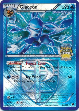 Glaceon - 23/116 - Promo (City Championships 2013-14) available at 401 Games Canada