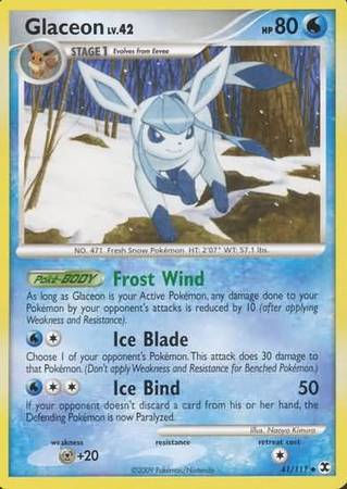 Glaceon - 41/111 - Uncommon available at 401 Games Canada