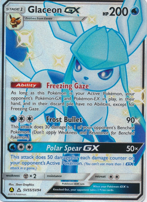 Glaceon GX - SV55/SV94 - Shiny Ultra Rare available at 401 Games Canada