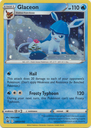 Glaceon - SWSH192 - Holo Promo available at 401 Games Canada