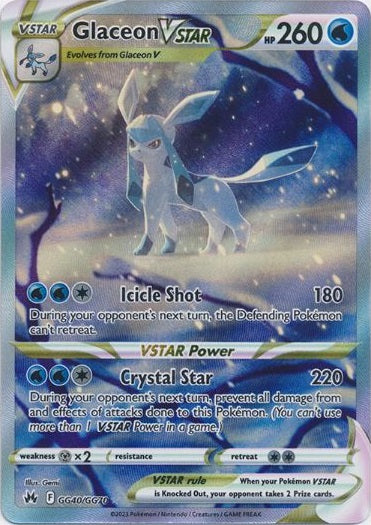 Glaceon VSTAR - GG40/GG70 - Ultra Rare available at 401 Games Canada