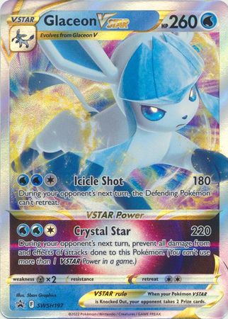 Glaceon VSTAR - SWSH197 - Promo available at 401 Games Canada