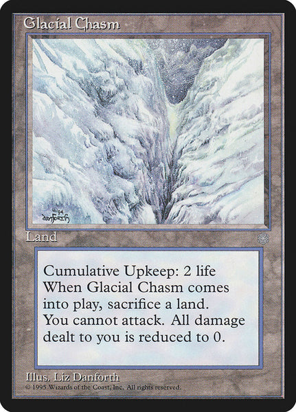 Glacial Chasm 英語版4枚セット ICE MTG 401 Games Canada - Glacial Chasm (ICE)