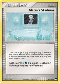 Glacia's Stadium - 76/108 - Uncommon available at 401 Games Canada