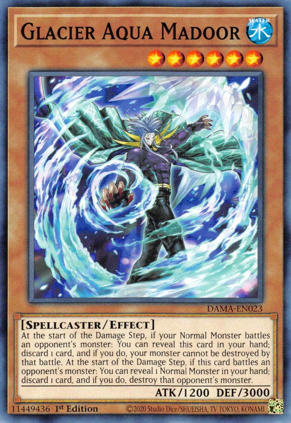 Glacier Aqua Madoor - DAMA-EN023 - Common - 1st Edition available at 401 Games Canada